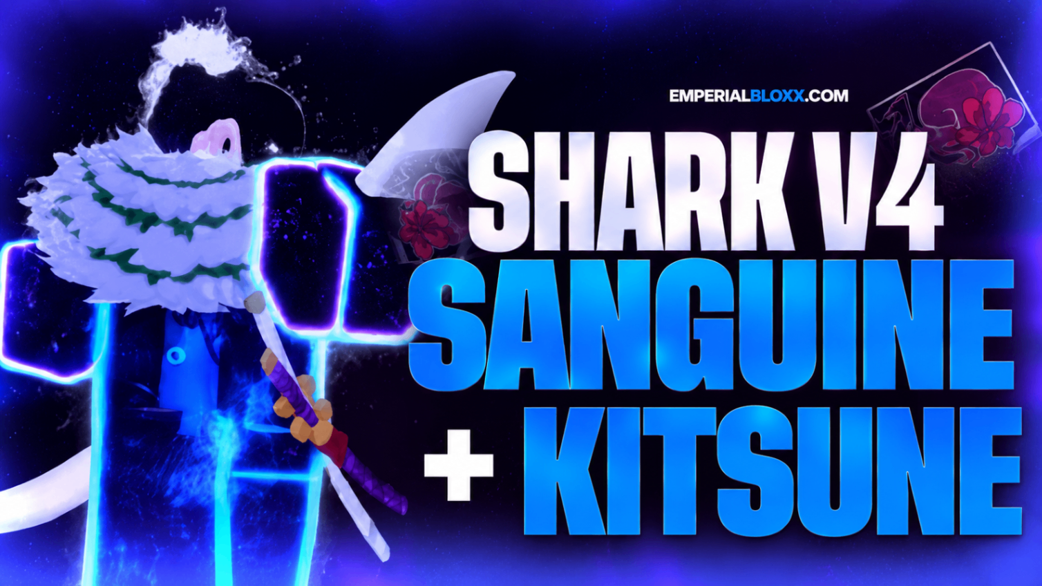 🩸🦊🦈⚔️🎸 LV2800 +RAÇA V4 SHARK (FULL) +SANGUINE +KITSUNE ING +GHM +CDK +SG