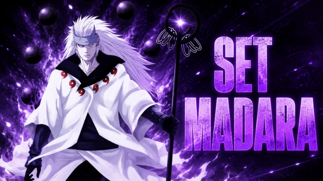 🔥 CONTA COM TODOS OS ITENS DO SET MADARA