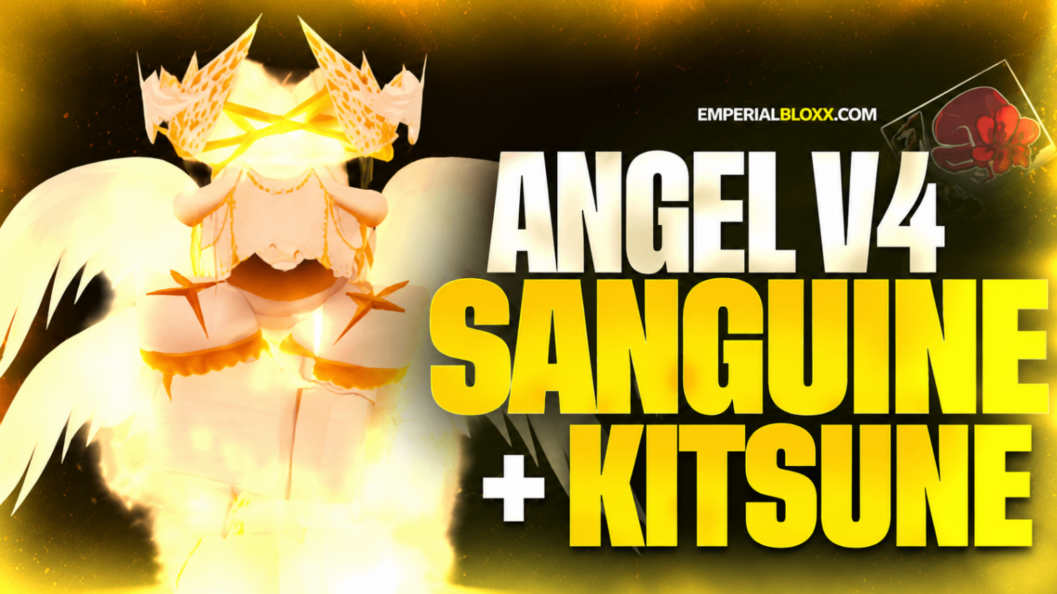 🩸🦊😇⚔️🎸 LV2800 +RAÇA V4 ANGEL(FULL) +SANGUINE +KITSUNE ING +GHM +CDK +SG