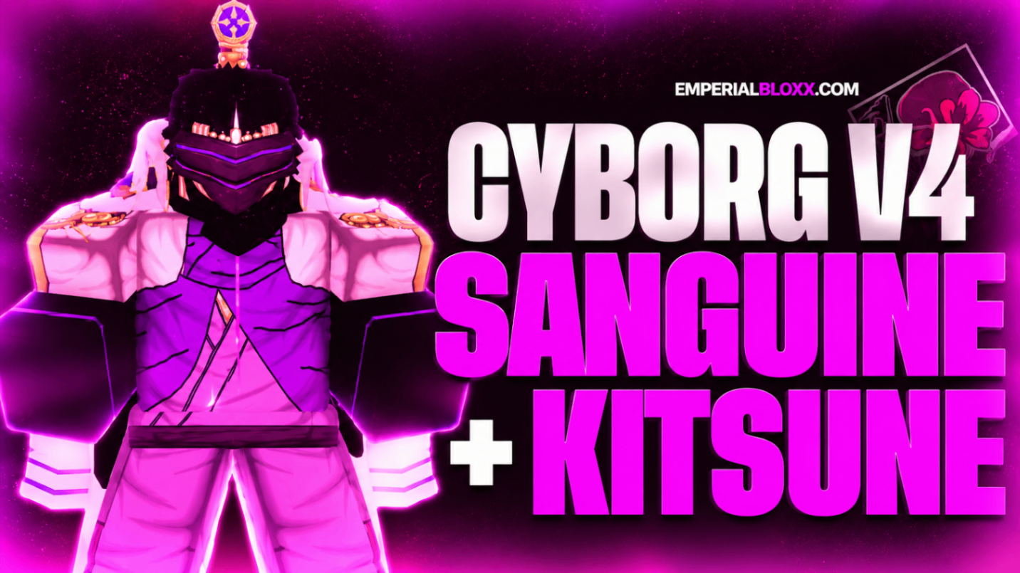🩸🦊🤖⚔️🎸 LV2800 +RAÇA V4 CYBORG (FULL) +SANGUINE +KITSUNE ING +GHM +CDK +SG