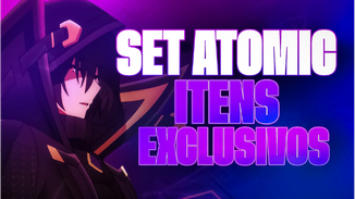 🥷 CONTA NV13000 COM TODOS OS ITENS DO SET ATOMIC V2 + ITENS EXCLUSIVOS
