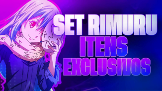 💧 CONTA NV13000 COM TODOS OS ITENS DO SET RIMURU + ITENS EXCLUSIVOS